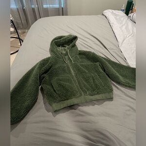 Lululemon reversible green jacket